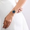 Ajanta Blue Dial Watch | AWC126ESL/1