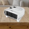 Ajanta Quartz Fan Heater for Room – Powerful 2000W Heating with Safety Grill