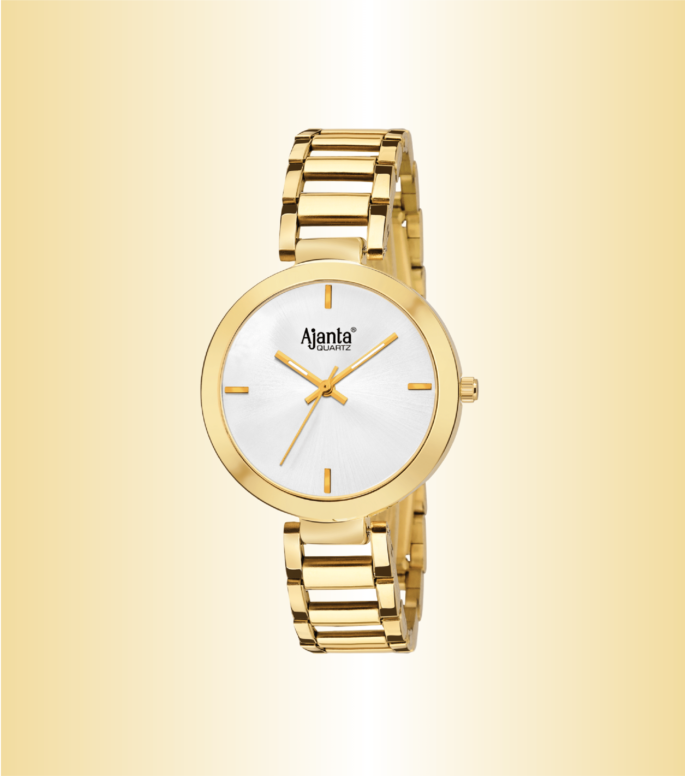 Ajanta Women's Silver Dial Watch | AWC043MSL/SGL
