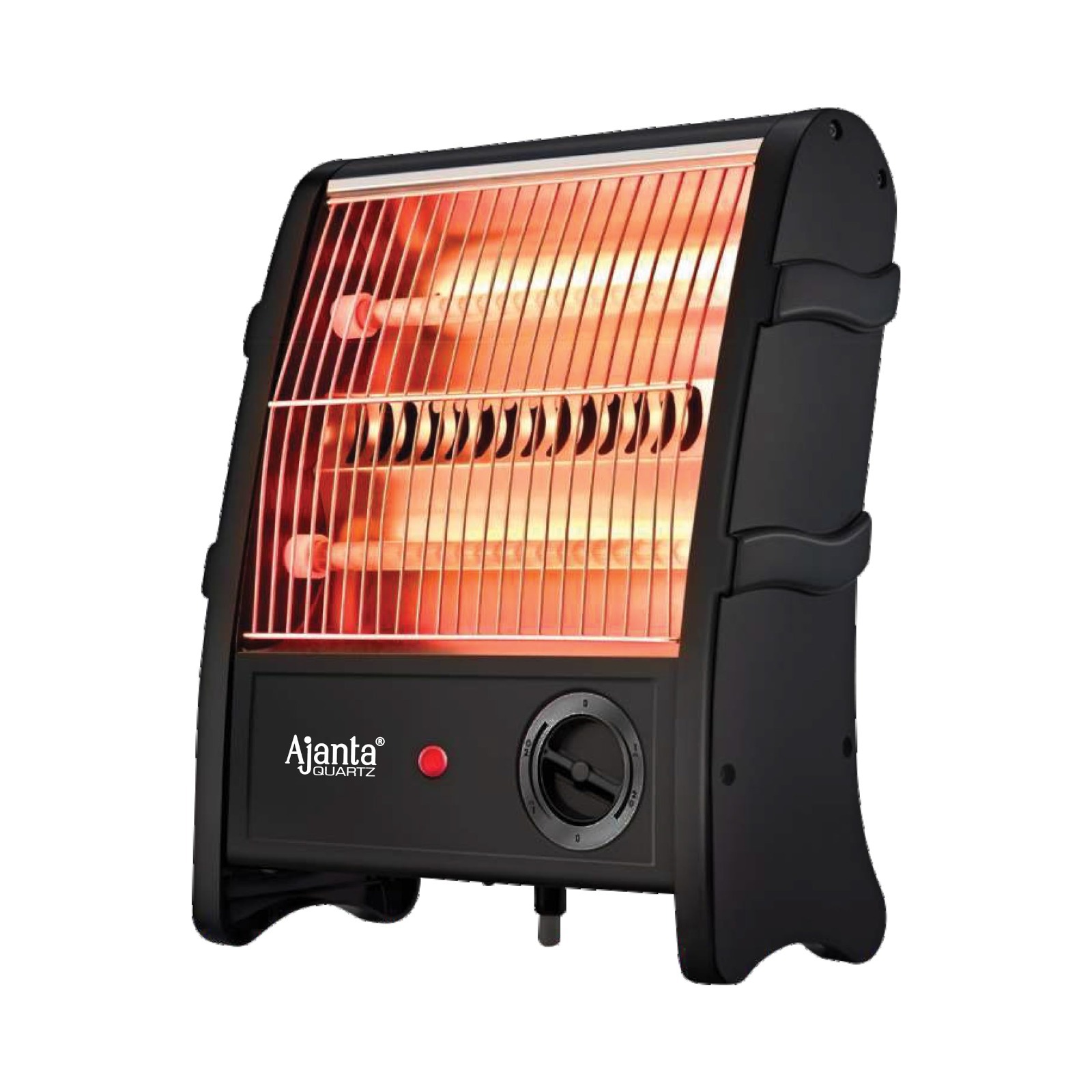 Ajanta Quartz 800W Electric Room Heater | Fast Heating with Dual Heat Settings