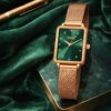 Ajanta Green Dial Mesh Strap Watch | AWC128ESL/3