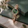 Ajanta Women's Green Dial Watch | AWC121ESL/3