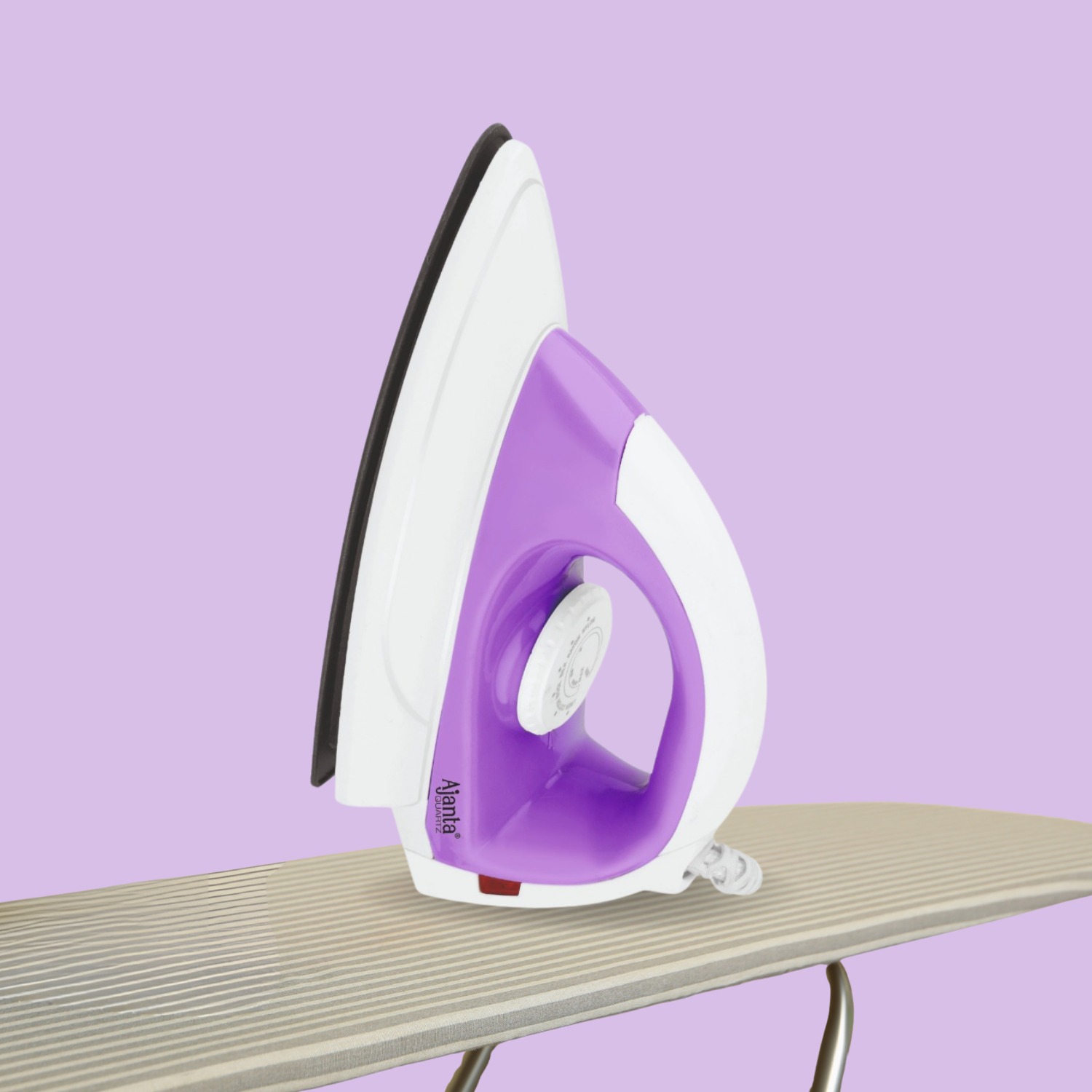 Ajanta EasyGlide Dry Iron for Home Use – Lightweight Design with Powerful Performance (1000 Watt)